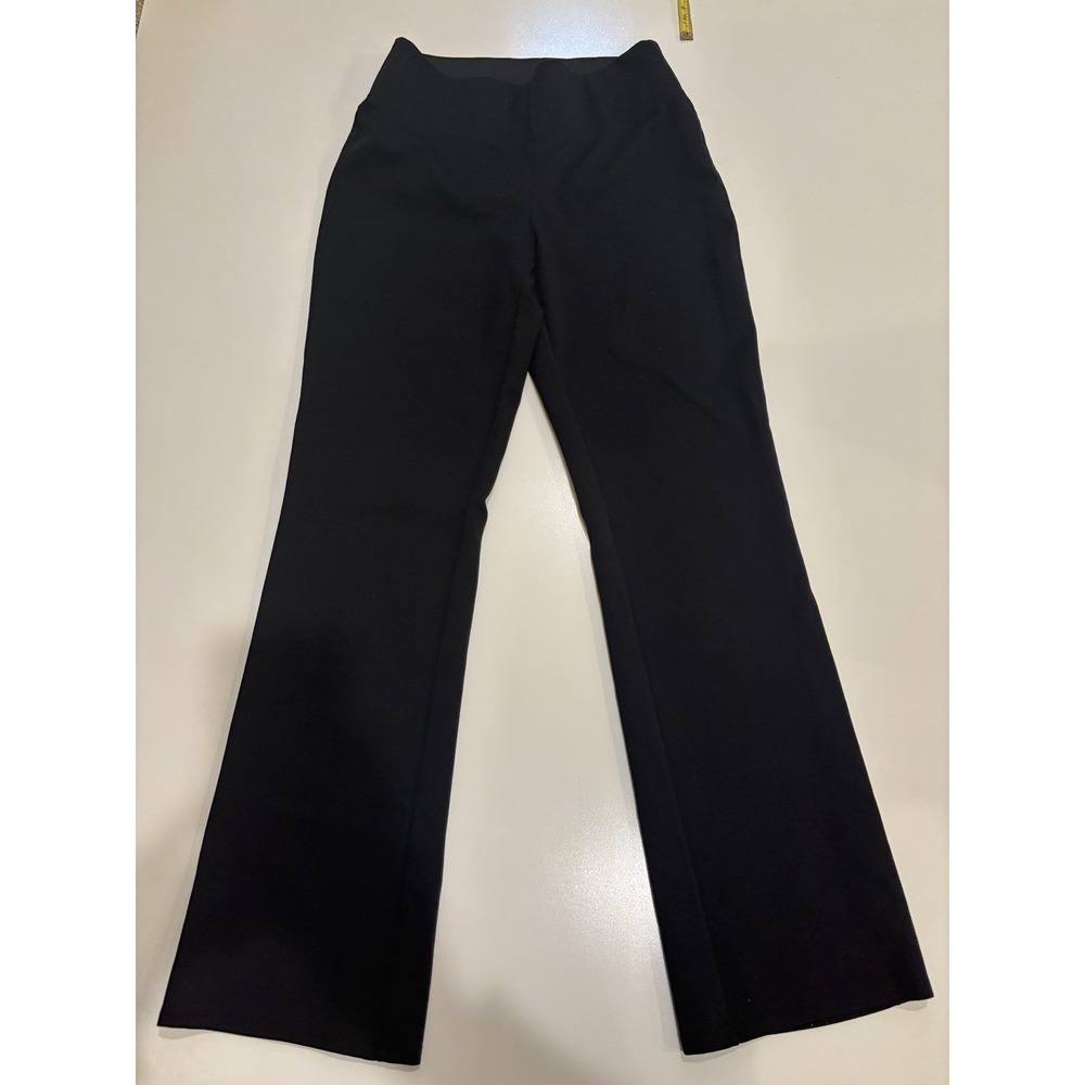 Nine West Women's Size m Black Bootcut Pull On Pant Stretchy